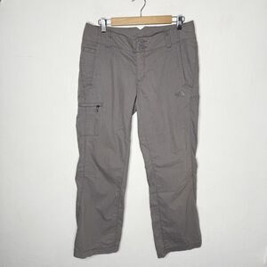 New The North Face Gray Synkros Hayes Roll Up‎ Pant Pache Grey Women’s 10